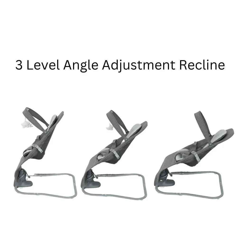 The Muve Electric Rocker Swinging Bouncer with Melodies and Recline