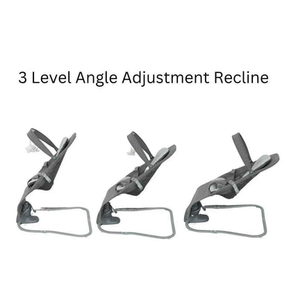 The Muve Electric Rocker Swinging Bouncer with Melodies and Recline