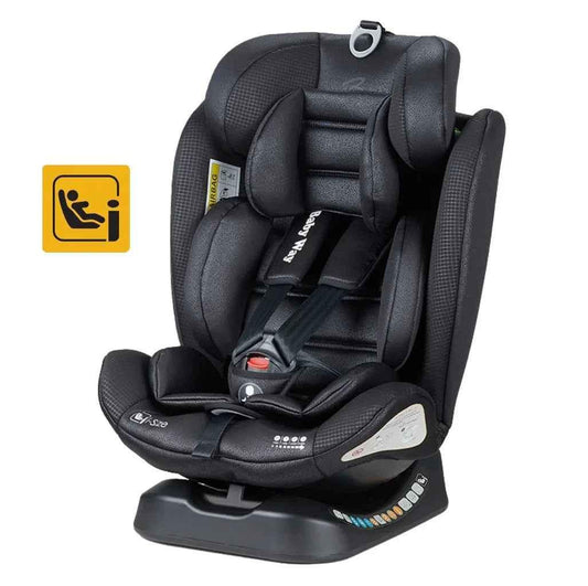 Preorder - GrowSwitch iSize Convertible Car Seat for 0-12 years - BLACK