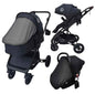 Preorder - Evolve 3 in 1 Stroller + Bassinet + i-Size Capsule Travel System with Sunshade Sets and Mattress + Food Tray