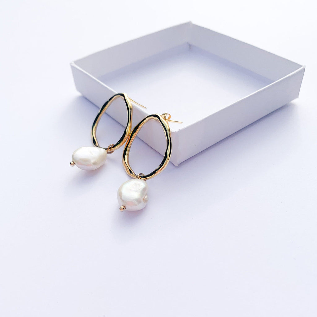 FIJI PEARL HOOPS 2,2CM-0