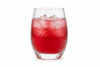 Frankly Cotton Clear Diagonal Textured Glass Tumbler 330ml