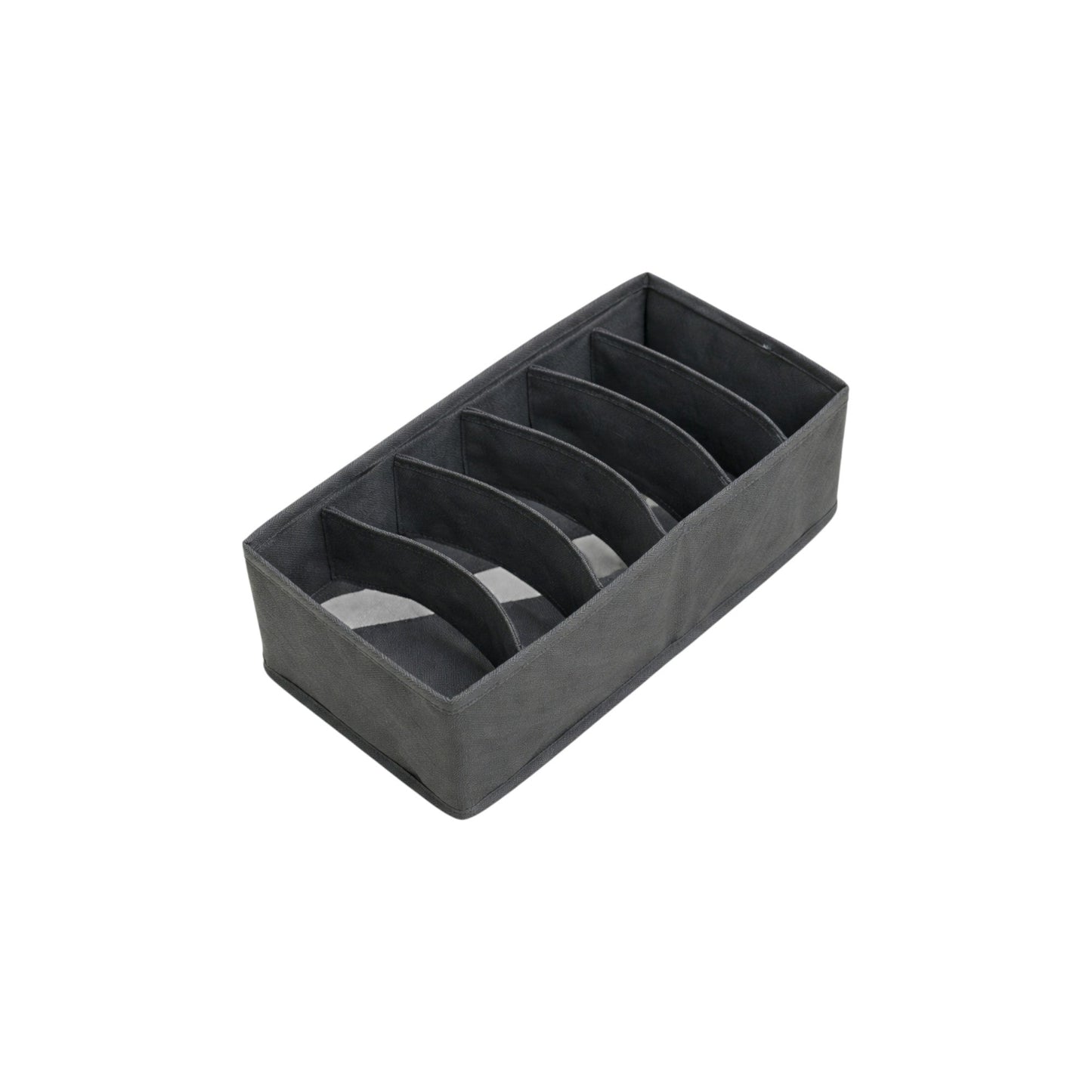 Frankly Cotton Fabric Drawer Organiser – Charcoal Nest & Stem Homewares