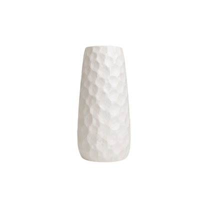 Frankly Cotton Ceramic Tall Hammered Vase Nest & Stem Homewares