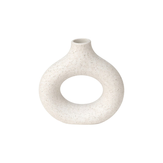 Frankly Cotton Speckled Ceramic Arch Vase Nest & Stem Homewares