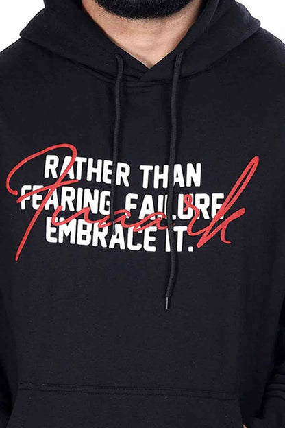 Oversized Frost Hoodie Black