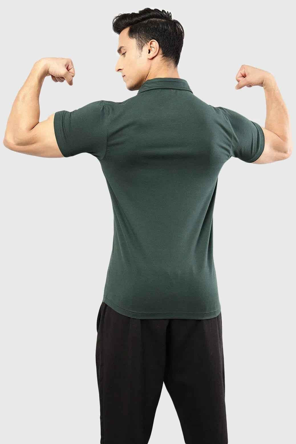 Polo T-shirt Green