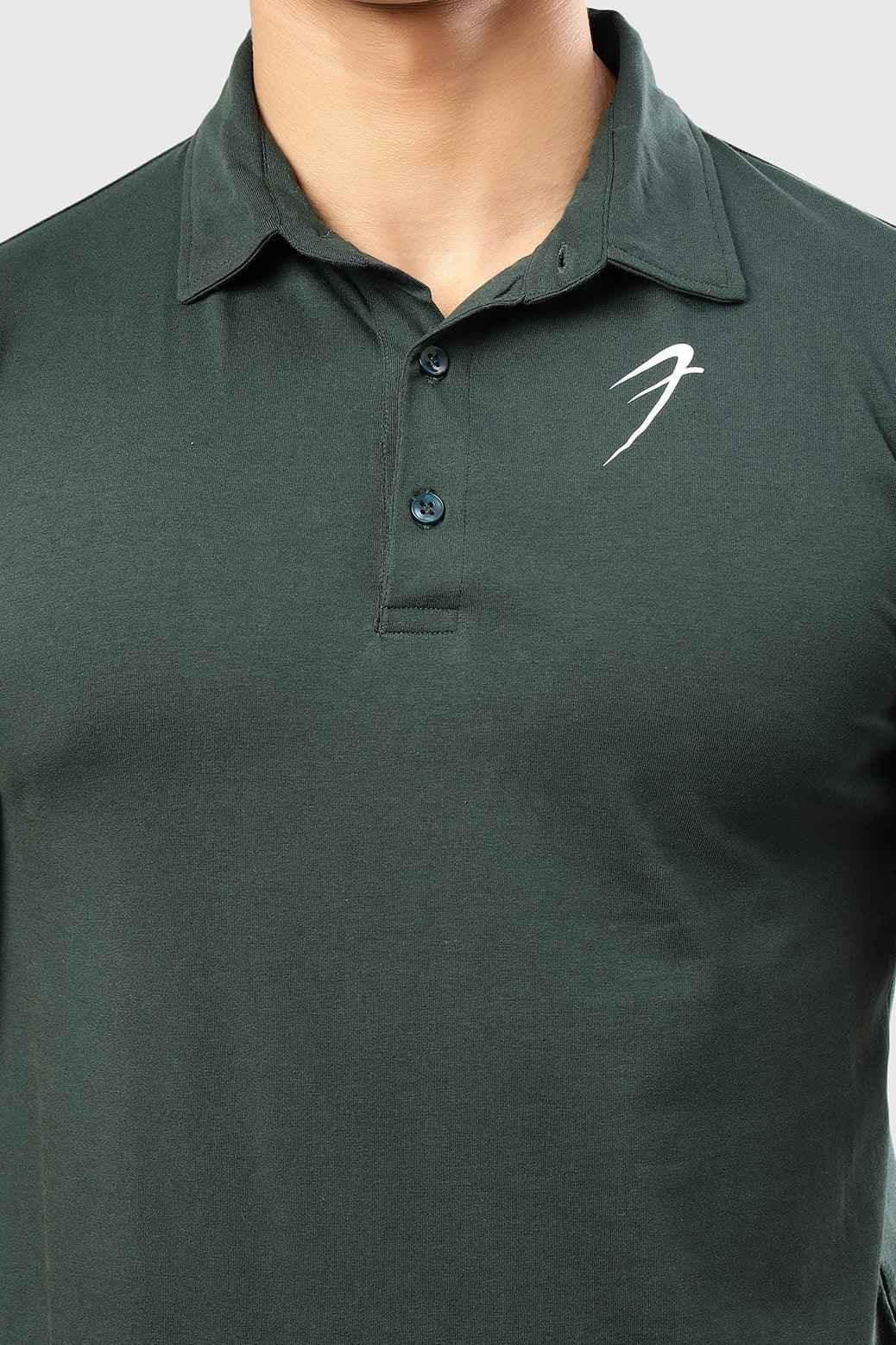 Polo T-shirt Green