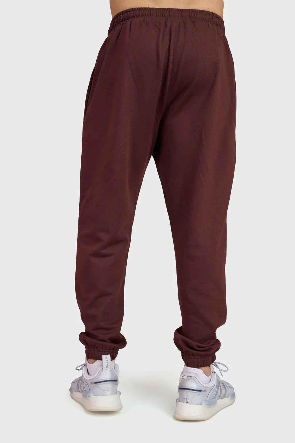 Signature Oversized Band Joggers Brown
