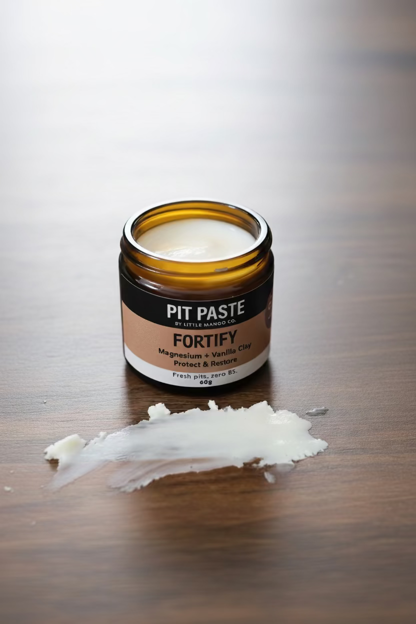 Pit Paste – Fortify (Magnesium & Vanilla Clay) – Baking Soda Free