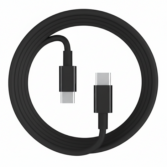 USB-C to USB-C Charger Cable for Vivo Phones (Black) 1m 9eight5