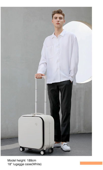 Mixi 18-inch Carry-on Suitcase