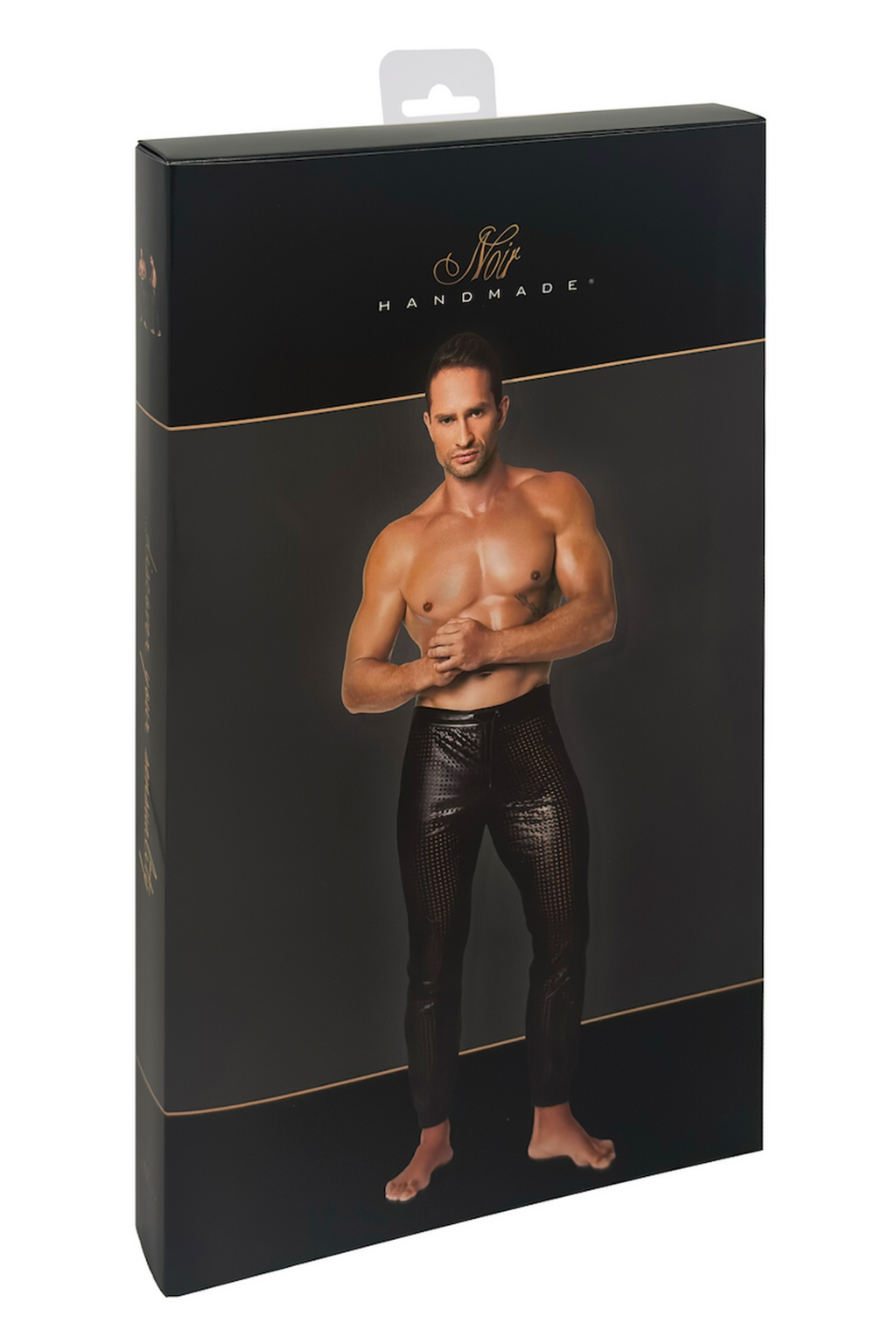 long wetlook pants H078 - 3XL-7