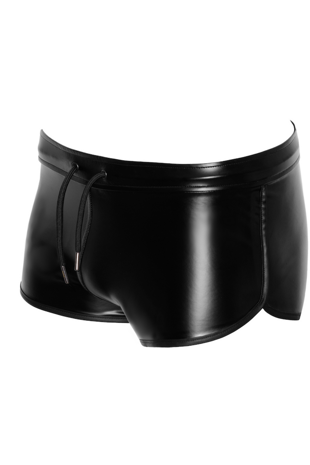 black wetlook Shorts H080 - 3XL-2