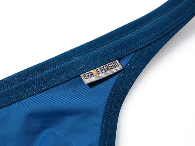 BRAVE PERSON Men's Sexy Briefs - Fashionable Low Waist Breathable Underwear