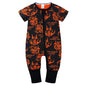 Kids Tales Sunny Adventures Cotton-Blend Double-Zip Baby Romper