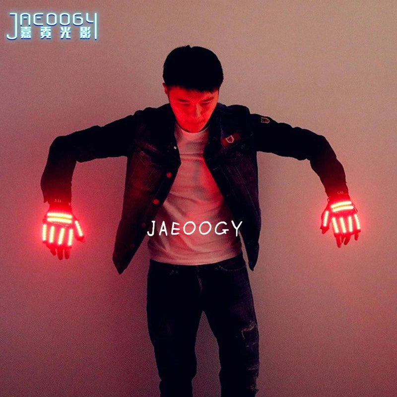 JAEOOGY 004 LED Party Glasses & Gloves | Choose Your Set