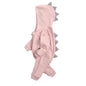 Kids Tales Tiny Trail Cotton-Blend Hooded Zip Baby Romper