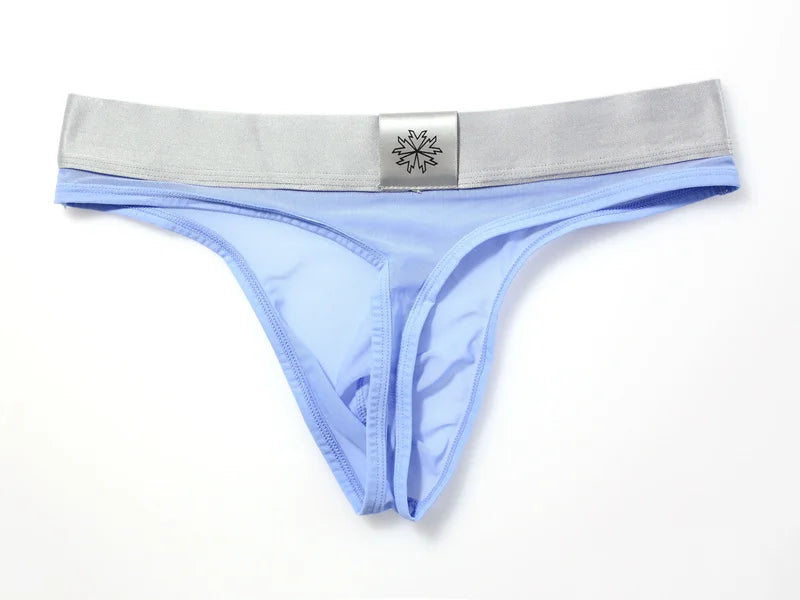 BRAVE PERSON Transparent Men's Briefs - Low-Waist Mesh Gauze Breathable Underwear