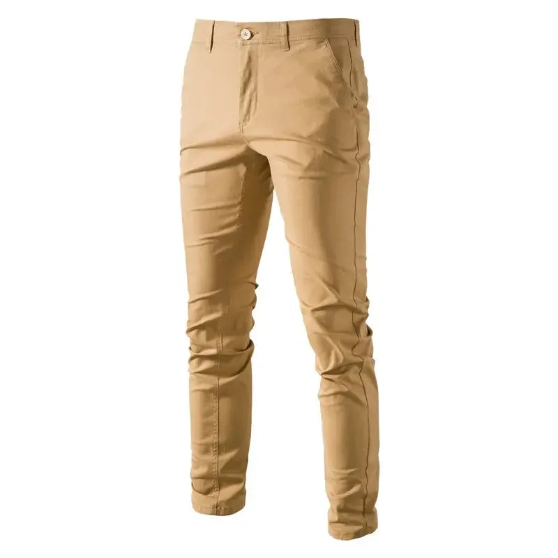 AIOPESON's Casual Cotton Men Trousers - ShopHub