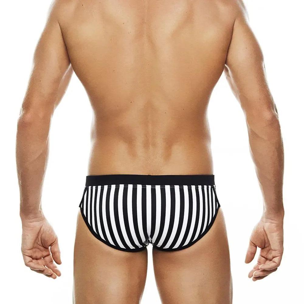 UXH Padded Contrast Colour Swim Briefs - ShopHub