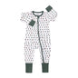 Kids Tales Storytime Cotton-Blend Double-Zip Baby Romper