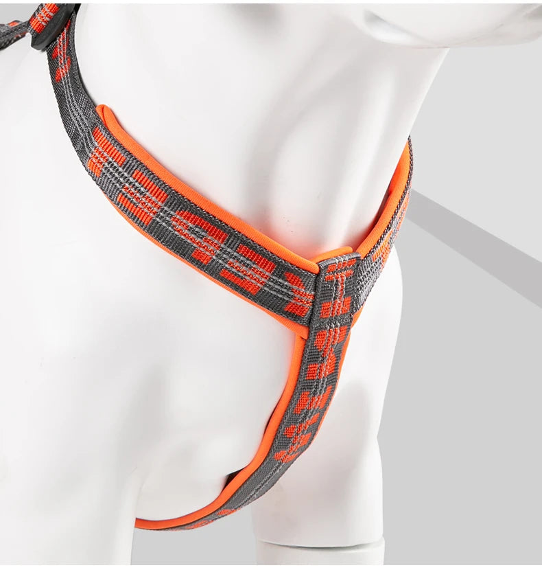 TRUELOVE Pet Best Double H Trail Runner No-Pull Dog Harness 3M Reflective with Premium Material Small Medium Large Dogs YH1804
