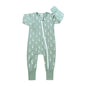 Kids Tales Storytime Cotton-Blend Double-Zip Baby Romper