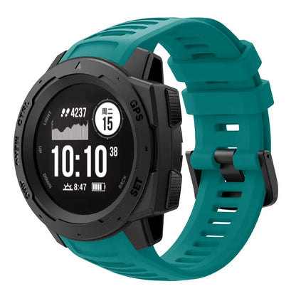 Silicone Sport Strap for the Garmin Instinct Series (22mm) (available in 7 colours) Habicare