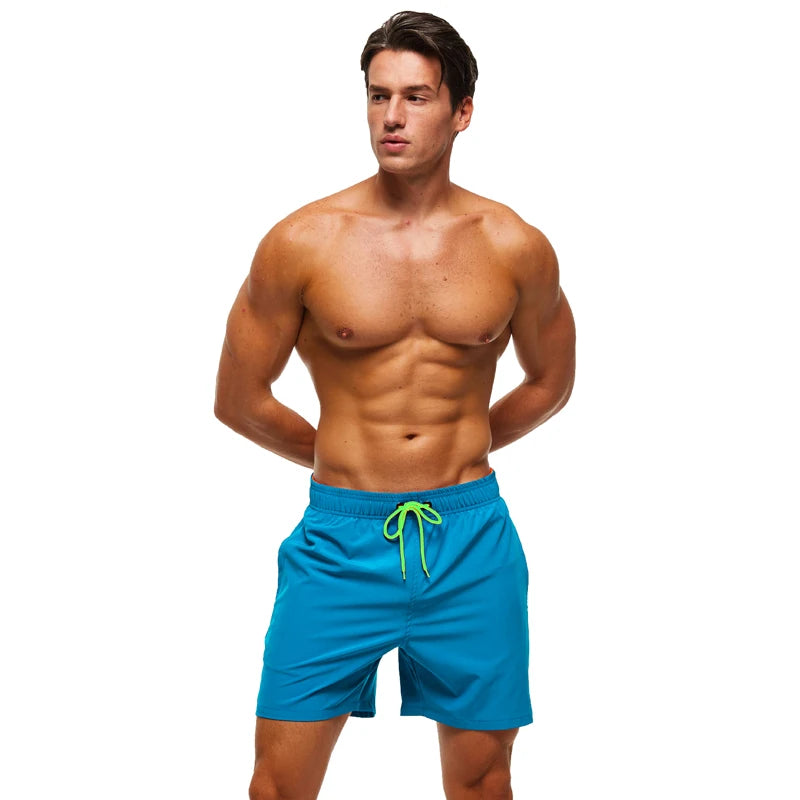 DATIFER Men's Classic Polyester Board Shorts