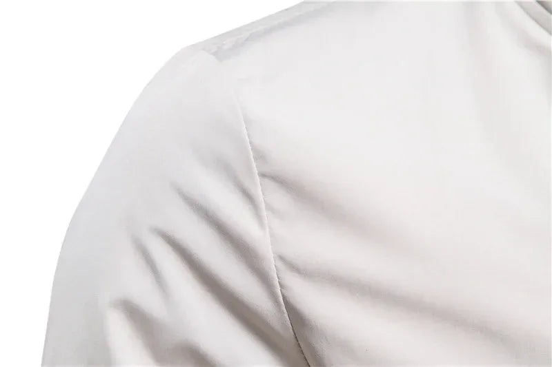 AIOPESON Solid Colour Baseball Jackets - ShopHub