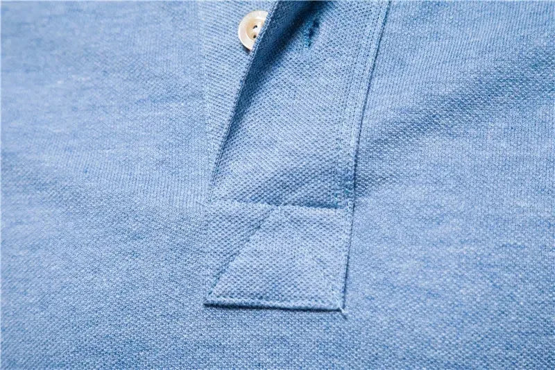AIOPESON Men's Cotton Polos - ShopHub