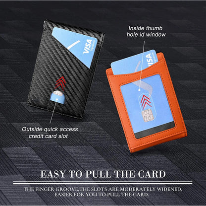 DIENQI Carbon Fiber Slim Wallet