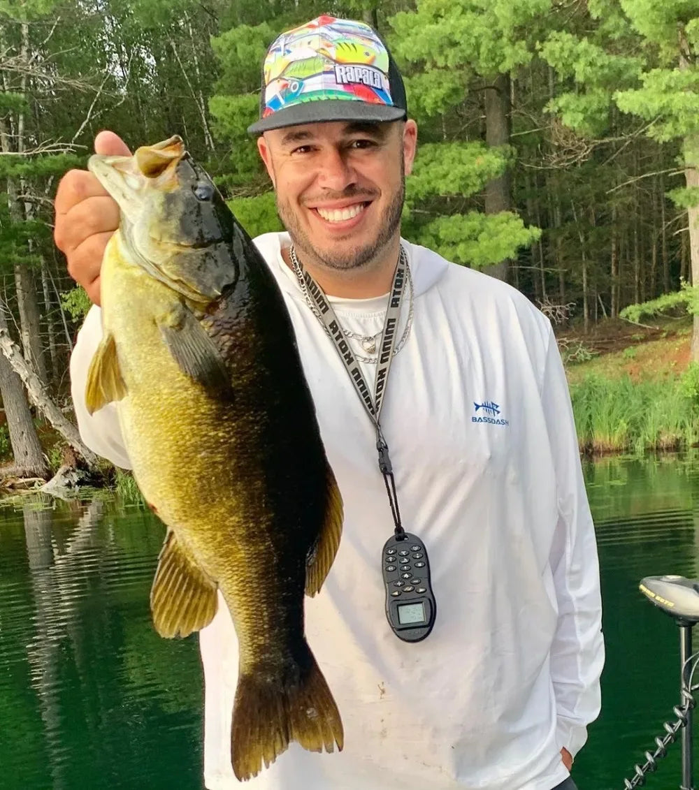 BASSDASH UPF 50+ Men’s UV Sun Protection Long Sleeve Hoodie