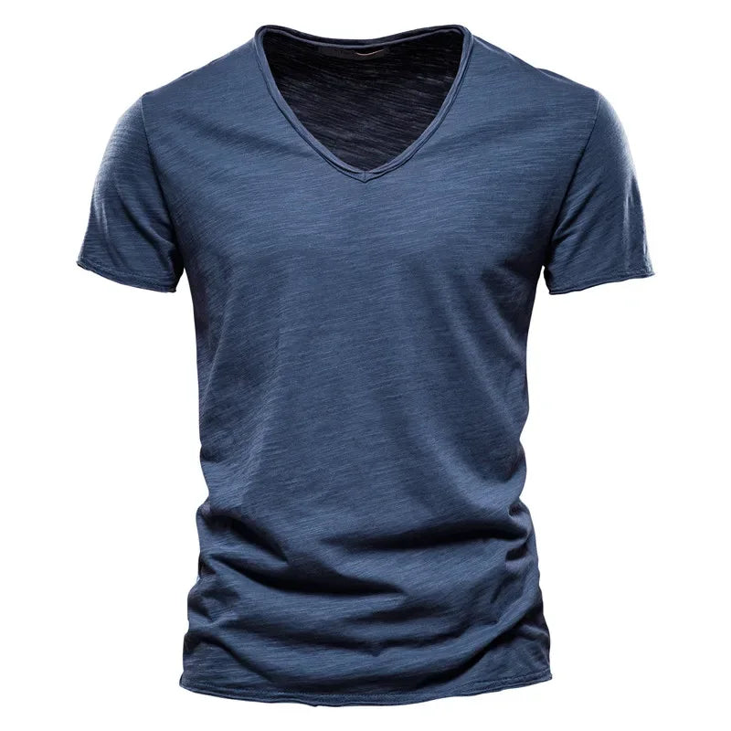 AIOPESON Summer V-Neck T-Shirts - ShopHub