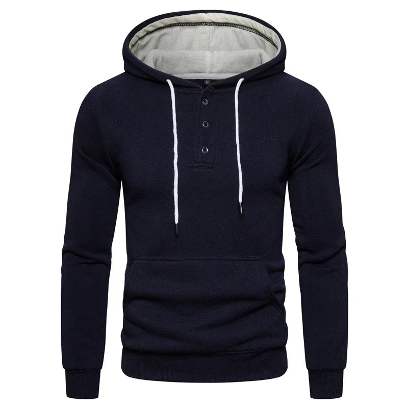 AIOPESON Cotton Hooded Sweatshirts - ShopHub