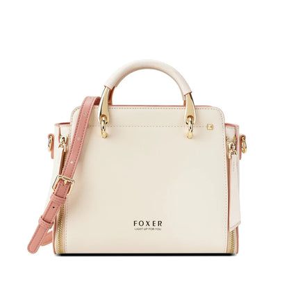 FOXER Split Leather Women's Shoulder Bag