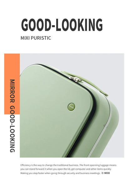 Mixi 18-inch Carry-on Suitcase