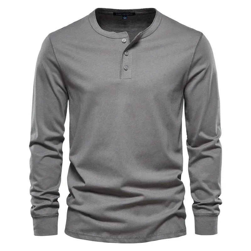 AIOPESON Men's Long Sleeve Button Down Shirts - ShopHub