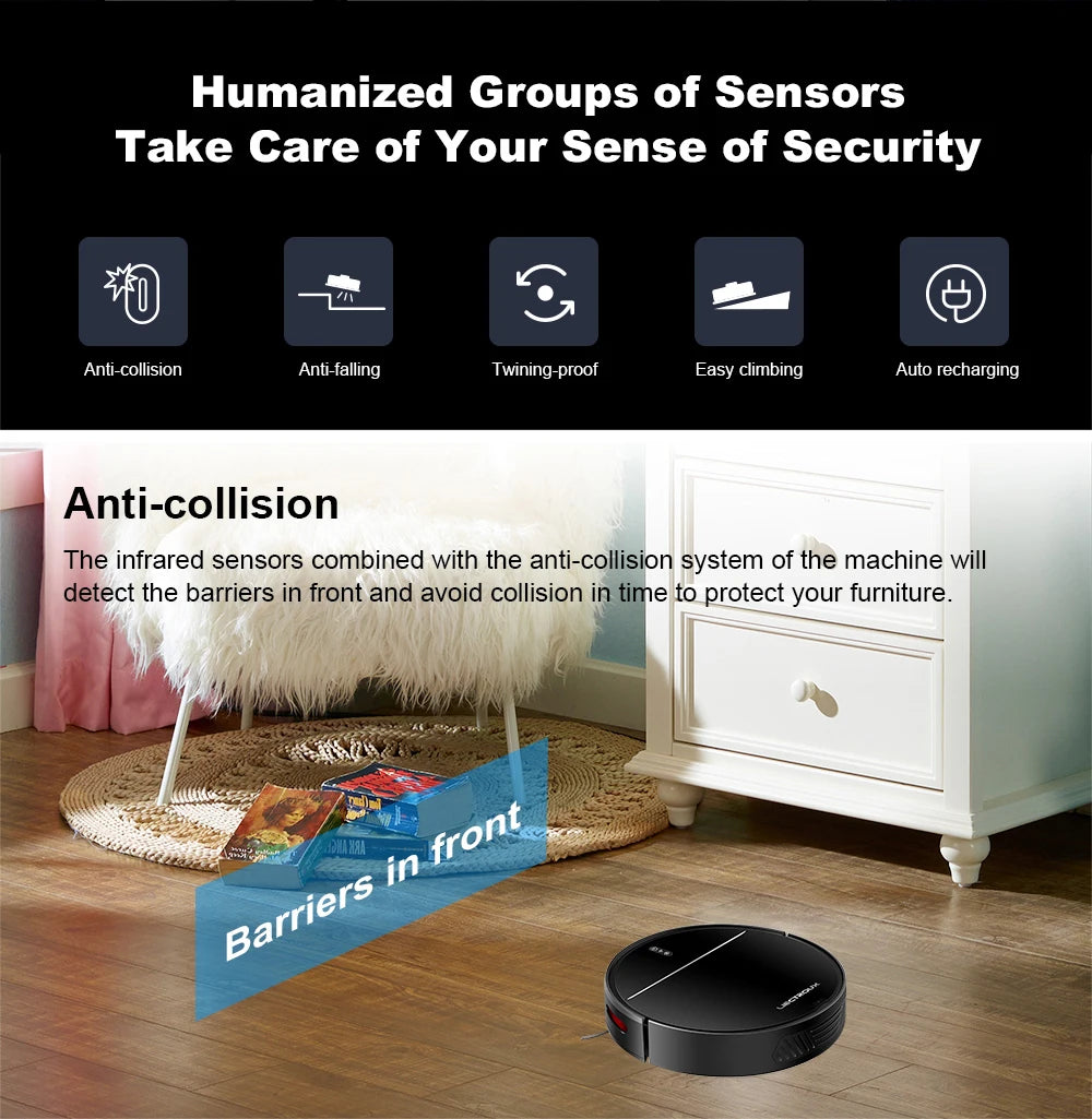 Liectroux M7S Robot Vacuum Cleaner
