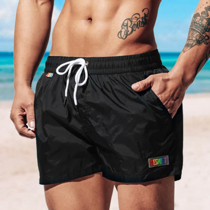 DESMIIT S22A Rainbow-Pocket Swim Shorts