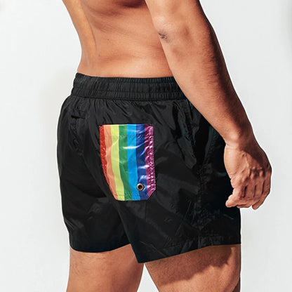 DESMIIT S22A Rainbow-Pocket Swim Shorts