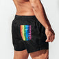 DESMIIT S22A Rainbow-Pocket Swim Shorts