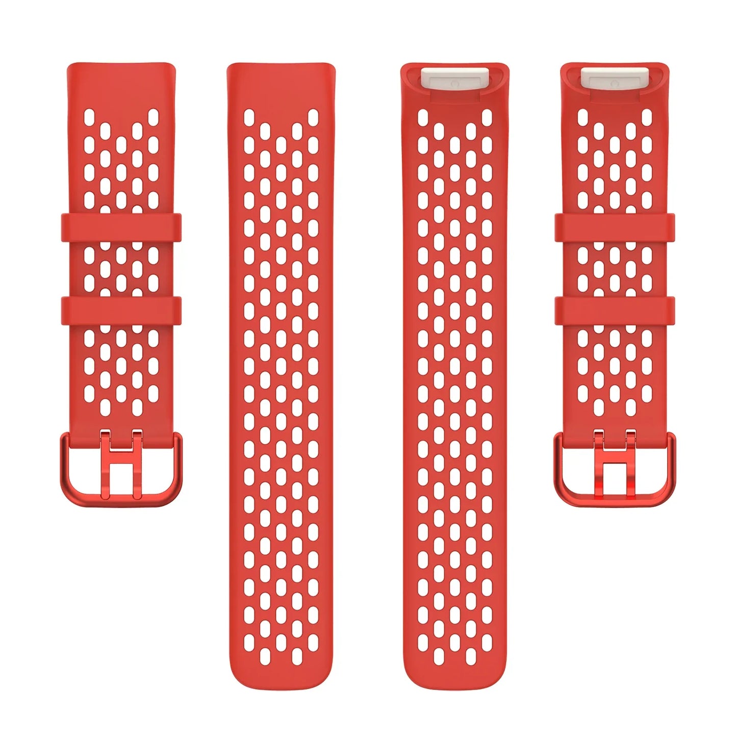 Silicone Sports Strap for the Fitbit Charge 5/6 Series (12 colours available) Habicare