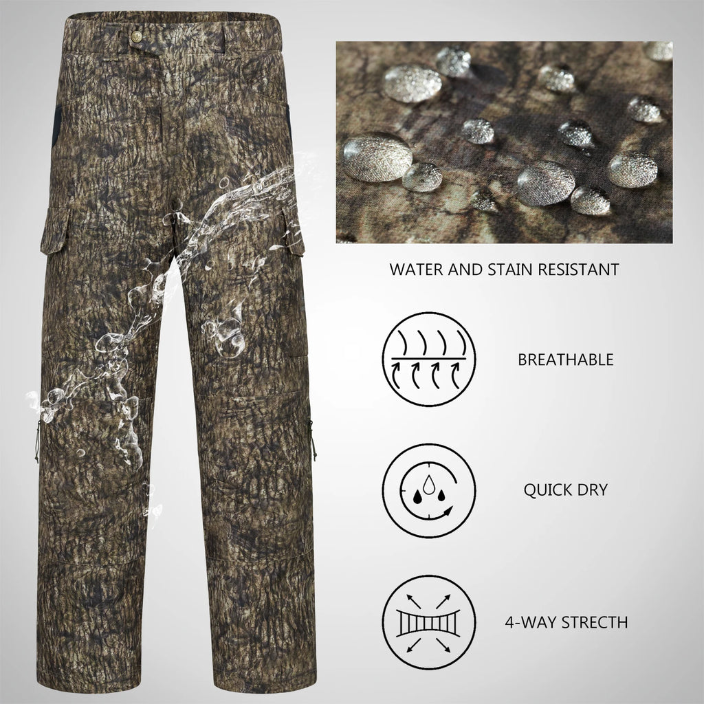 BASSDASH Men’s Stretch Hunting & Fishing Pants ShopHub