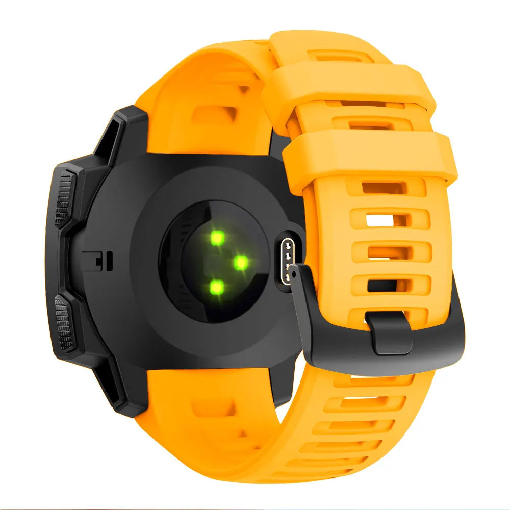 Silicone Sport Strap for the Garmin Instinct Series (22mm) (available in 7 colours) Habicare