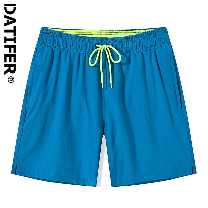 DATIFER Men's Classic Polyester Board Shorts