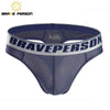 BRAVE PERSON Men's Low-Waist Bikini Briefs — Soft, Supportive & Stylish (S–XL)