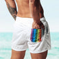 DESMIIT S22A Rainbow-Pocket Swim Shorts