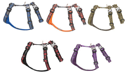 TRUELOVE Pet Best Double H Trail Runner No-Pull Dog Harness 3M Reflective with Premium Material Small Medium Large Dogs YH1804